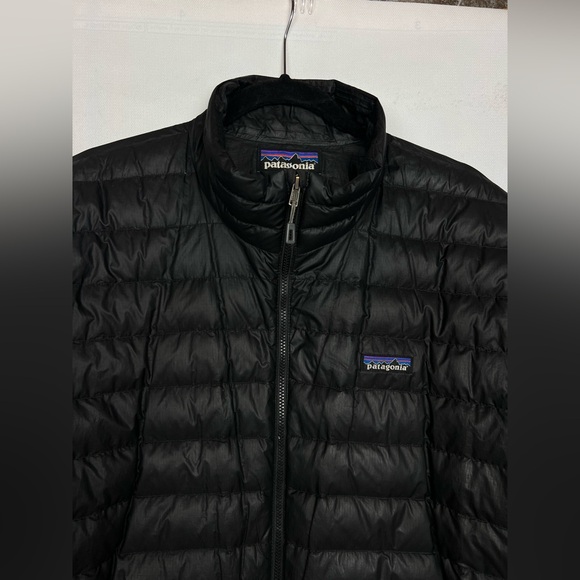 Patagonia Preowned Down Sweater Jacket Men's Size XL Black - Picture 3 of 16